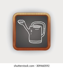 watering can doodle