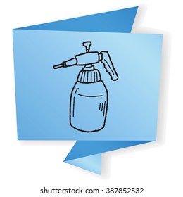 watering can doodle