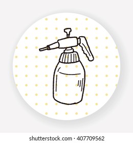 watering can doodle