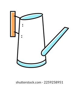 watering can for house plant color icon vector. watering can for house plant sign. isolated symbol illustration