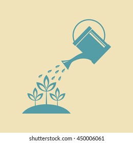 Watering can icon 