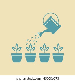 Watering can icon 