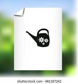 Watering can icon