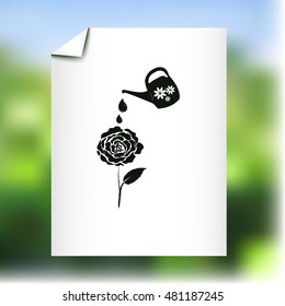 Watering can icon