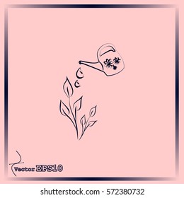 Watering can icon