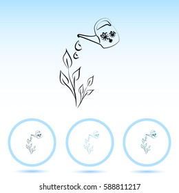 Watering can icon
