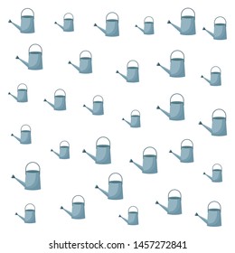 watering can icon cartoon pattern background wallpaper vector illustration graphic design