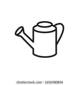 watering can icon design, flat style icon collection