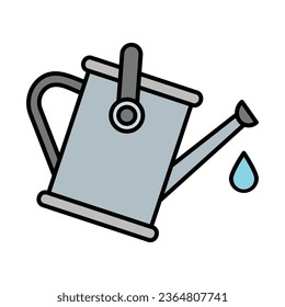 Watering Can Icon Design For Personal And Comercial Use