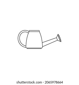 watering can icon design template vector isolated illustration