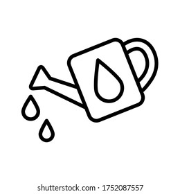 watering can icon design vector template