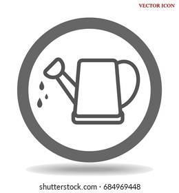 Watering can Icon isolated on background