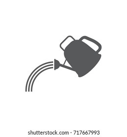 watering can Icon isolated on background. Modern flat pictogram, business, marketing, internet concept. Trendy Simple vector symbol for web site design or button to mobile app. Logo illustration