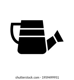 watering can icon or logo isolated sign symbol vector illustration - high quality black style vector icons
