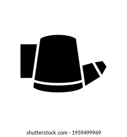 watering can icon or logo isolated sign symbol vector illustration - high quality black style vector icons
