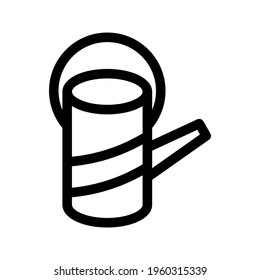 watering can icon or logo isolated sign symbol vector illustration - high quality black style vector icons
