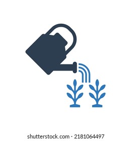 Watering Can Icon Sign Symbol 