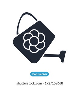 watering can icon. watering can symbol template for graphic and web design collection logo vector illustration