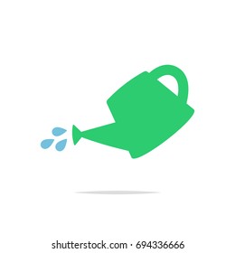 Watering can icon vector