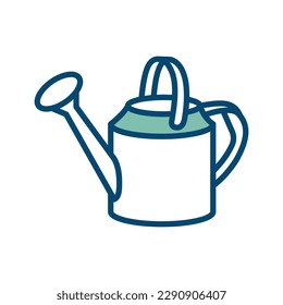 plantilla de diseño de vectores de icono de riego en fondo blanco