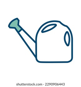 watering can icon vector design template in white background