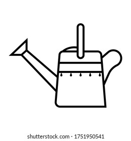 watering can icon vector illustration