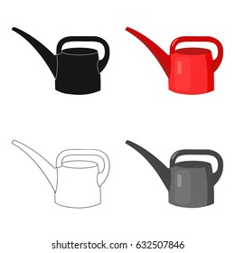 Watering can icon of vector illustration for web and mobile