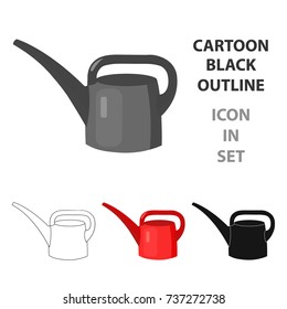 Watering can icon of vector illustration for web and mobile