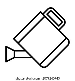 Watering Can icon vector image. Can also be used for web apps, mobile apps and print media.
