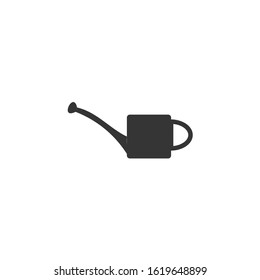 The watering can Icon vector sign isolated for graphic and web design. Irrigation symbol template color editable on white background.