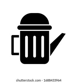 Watering can icon vector sign and symbols