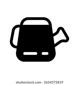 Ilustração do design do símbolo do vetor do ícone da lata de rega