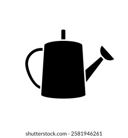 Watering can icon vector. To water illustration sign. Garden symbol or logo.