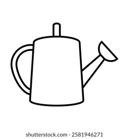 Watering can icon vector. To water illustration sign. Garden symbol or logo.