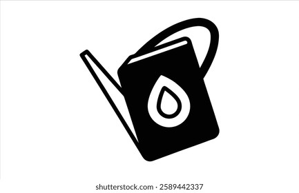 Watering Can Icon white background