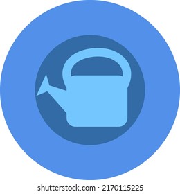 Watering can, illustration, vector on a white background.