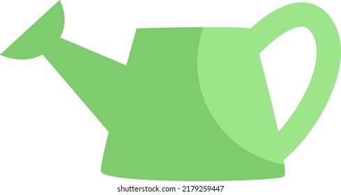 Watering can, illustration, vector on a white background.