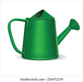 watering can isolated on white.vector