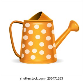 watering can isolated on white.vector