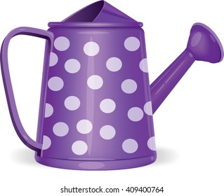 watering can isolated on white.vector