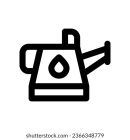 watering can line icon. vector icon for your website, mobile, presentation, and logo design.