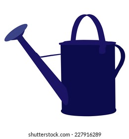 Watering can, reservoir, blue watering can, inventory