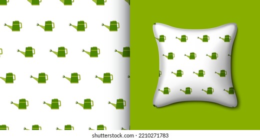 El riego puede ser fluido con la almohada. Ilustración del vector