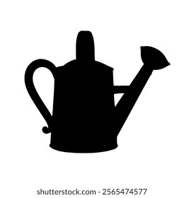 Watering can silhouette vector icon sign symbol illustration design.
