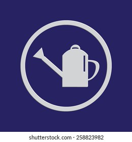 Watering can Spout vector icon