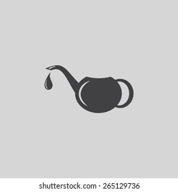 Watering can Spout vector icon 