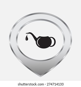Watering can Spout vector icon 