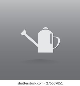 Watering can Spout vector icon 