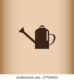 Watering can Spout vector icon 