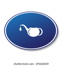 Watering can Spout vector icon 